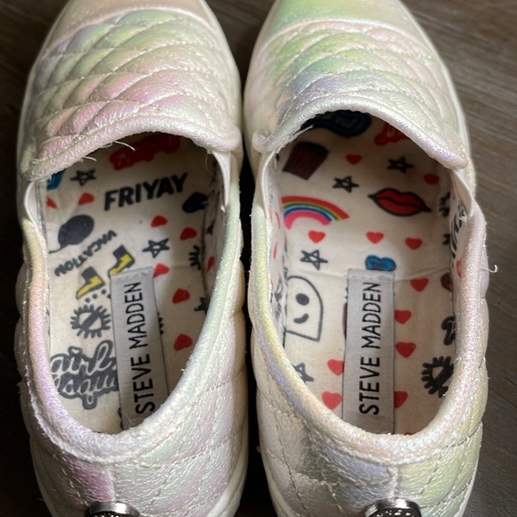 Steve Madden Iridescent Flat Loafers - Picture 4 of 7